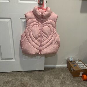 No Boundaries Pink Quilted Kids Vest